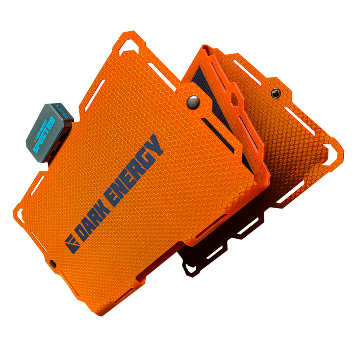 Dark Energy Spectre Folding 18W Solar Panel | Charges USB-C and USB-A Devices