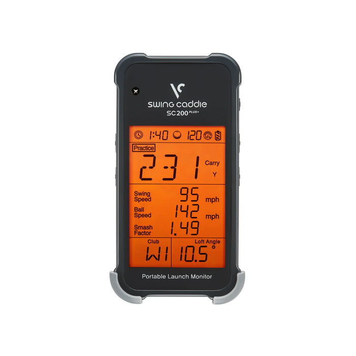Voice Caddie SC200 Plus Portable Golf Launch Monitor and Swing Analyzer