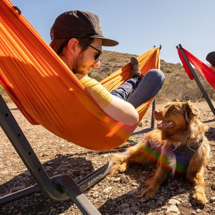 Swiftlet Portable Hammock Stand | Adjustable Lounge and Chair Mode | Lightweight