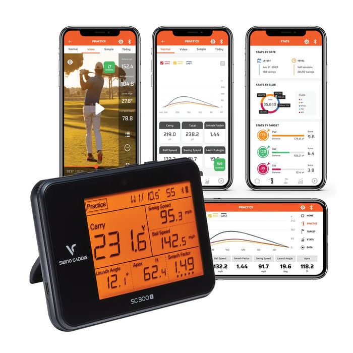 Voice Caddie Swing Caddie SC300i Portable Golf Launch Monitor