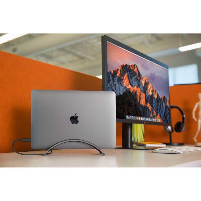 Twelve South BookArc Vertical Stand for Apple MacBook with Built-in Cable Catch