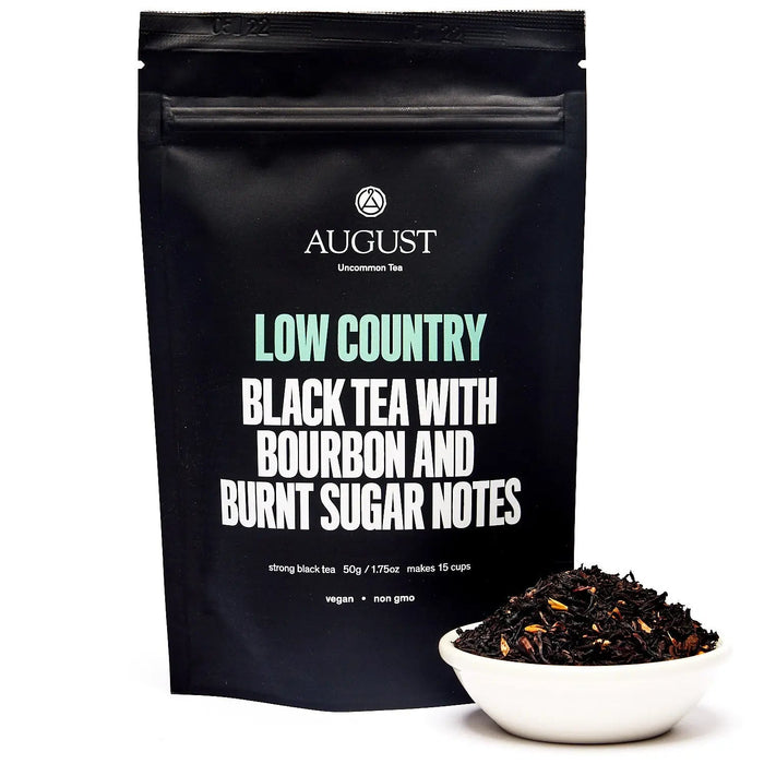 August Uncommon Tea - Low Country - Bourbon Sugar Black Tea