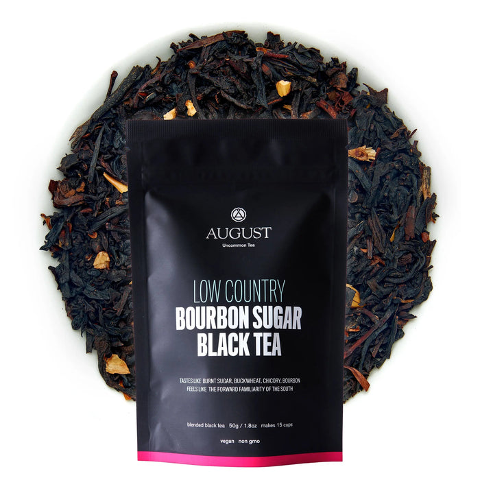 August Uncommon Tea - Low Country - Bourbon Sugar Black Tea