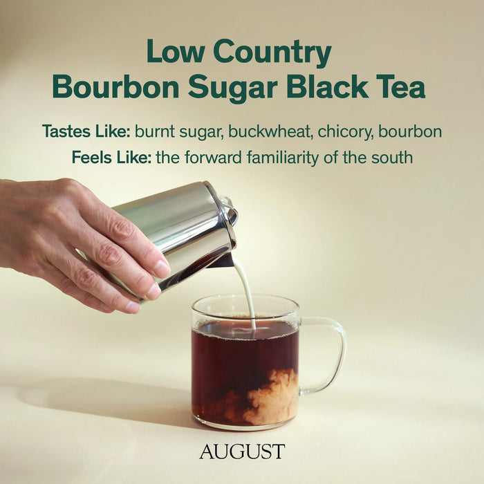 August Uncommon Tea - Low Country - Bourbon Sugar Black Tea