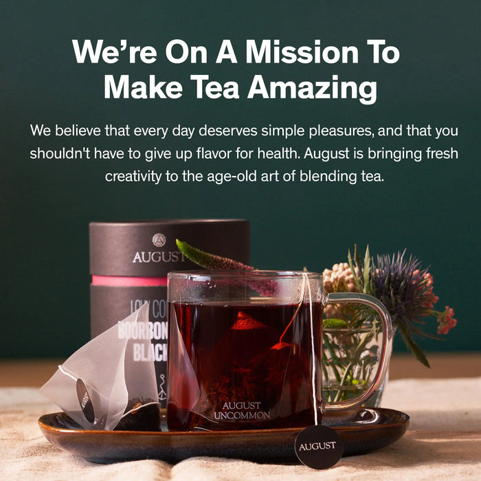 August Uncommon Tea - Low Country - Bourbon Sugar Black Tea