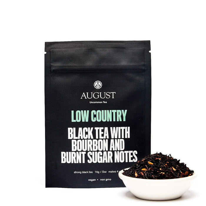 August Uncommon Tea - Low Country - Bourbon Sugar Black Tea