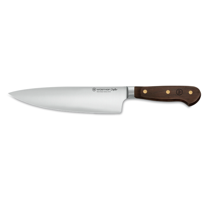 Crafter 8" Stainless Steel Chef's Knife with Smoked Oak Handle