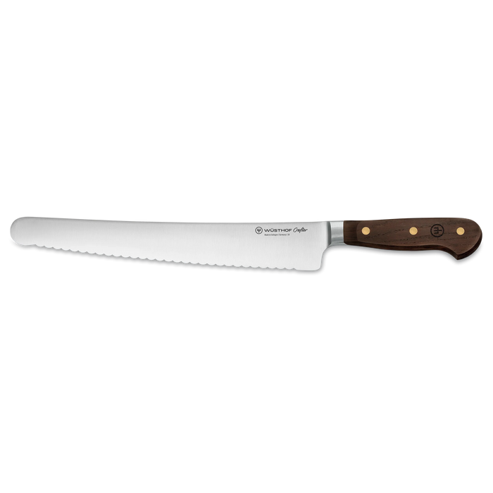 Crafter 10" Stainless Steel Super Slicer with Smoked Oak Handle