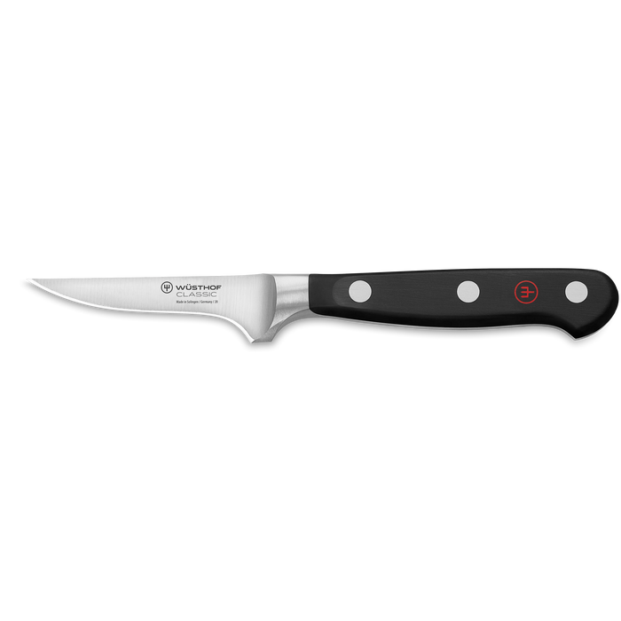 Classic 2 3/4" Stainless Steel Trimming Knife, Black