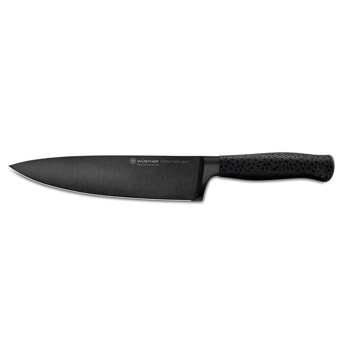 Performer 8" DLC-Coated Chef's Knife with Hexagon Power Grip