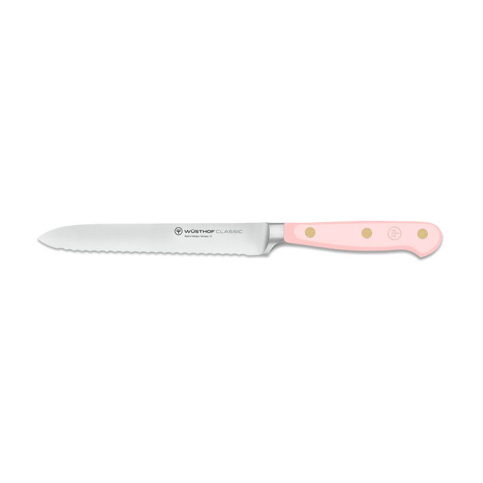 Classic Color Series 5" High Carbon Stainless Steel Serrated Utility Knife