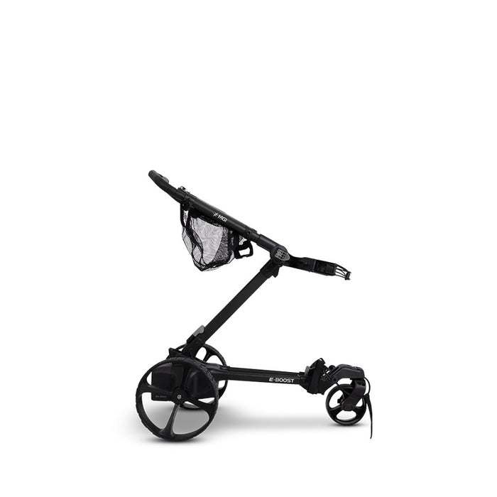 MGI E-BOOST Lightweight Assisted Golf Push Cart with Push and Boost Modes