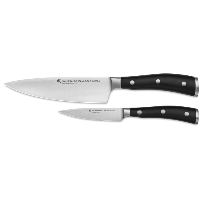 Classic Ikon Two Piece Prep Set | 3.5" Paring Knife and 6" Chef's Knife