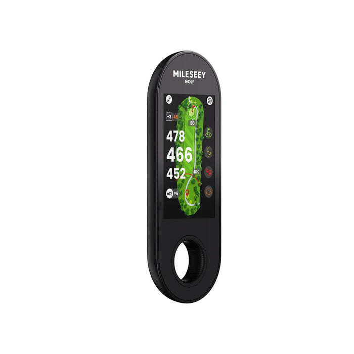 MILESEEY GeneSonic Go Handheld Golf GPS Rangefinder with 43K Preloaded Courses
