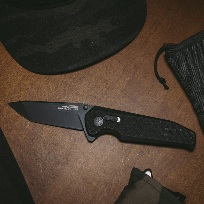 Vision XR Tactical Folding Pocket Knife with CTS XHP Stainless Steel Blade