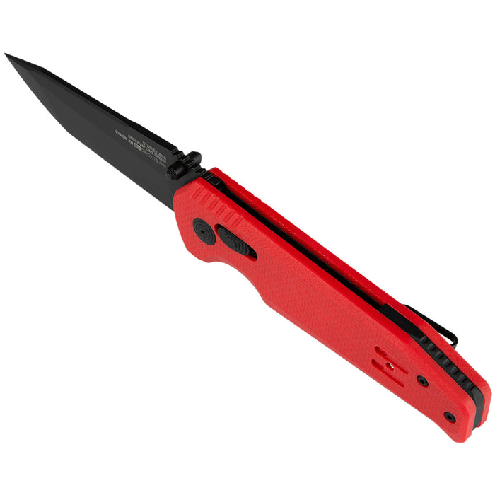 Vision XR LTE Folding Knife with 3.18" CTS XHP Stainless Steel Blade - Red