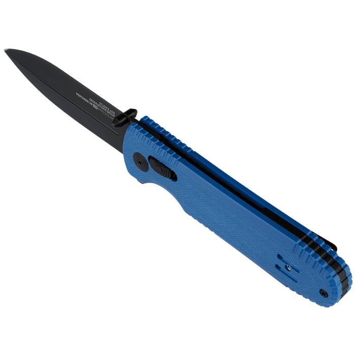 Pentagon XR LTE Lightweight Folding Pocket Knife with 3.6" Blade - Blue