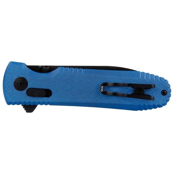 Pentagon XR LTE Lightweight Folding Pocket Knife with 3.6" Blade - Blue