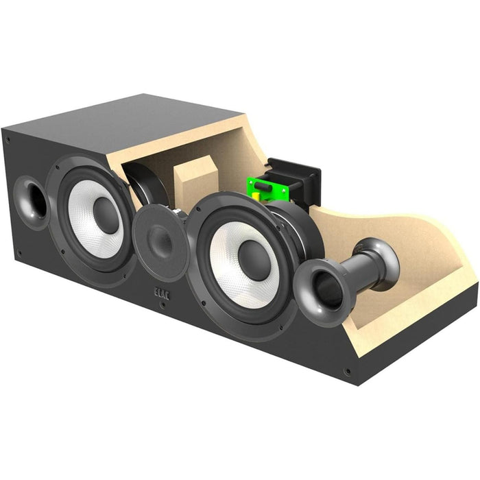 ELAC Debut 2.0 6.5" Center Speaker with MDF Cabinets for Home Theater Systems