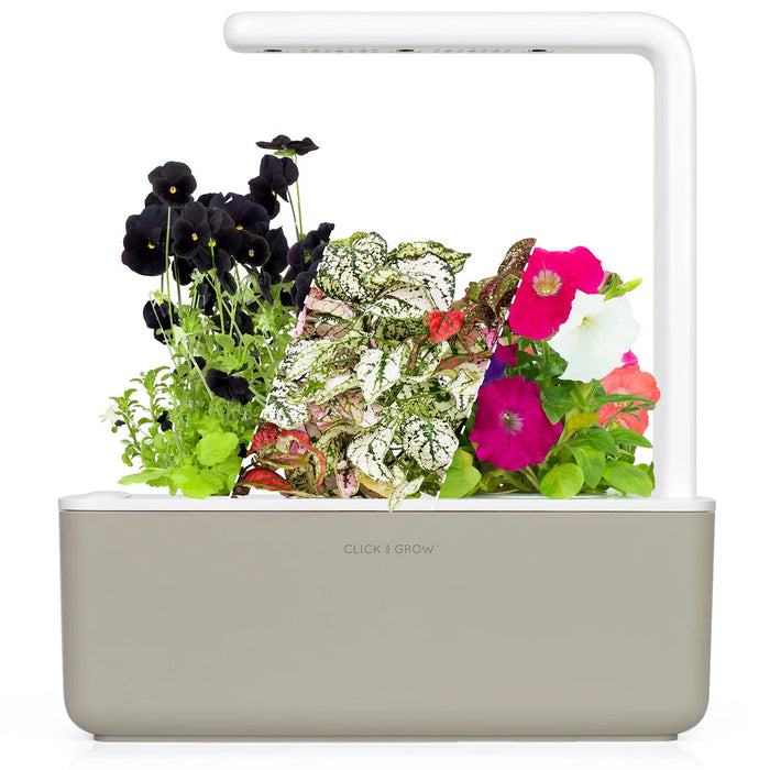 Smart Garden 3 with Vibrant Flower Kit with Grow Light and 12 Plant Pods