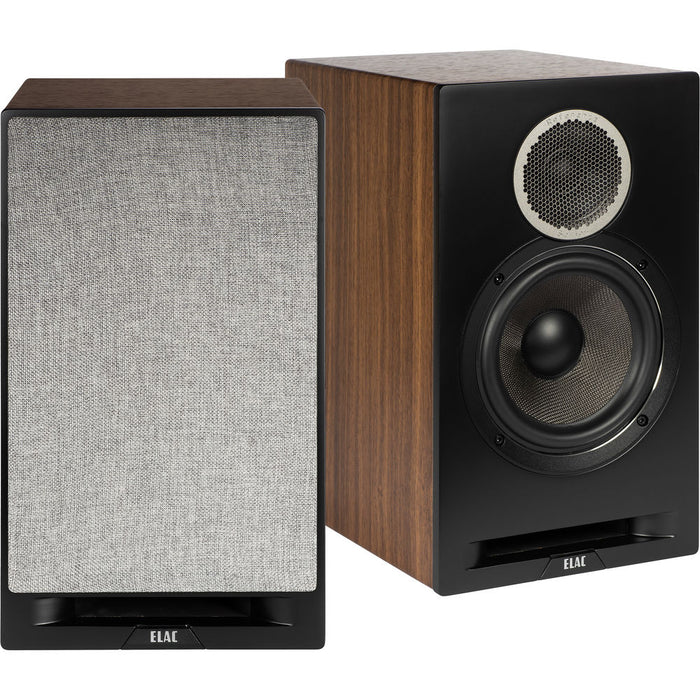 ELAC Debut Reference 6.5" 2-Way Bookshelf Speakers for Home Theater Systems