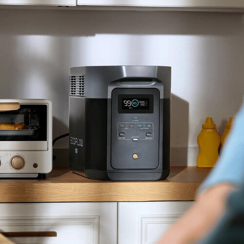 EcoFlow DELTA 2 Max Portable Power Station with 2048Wh Capacity for Power Backup