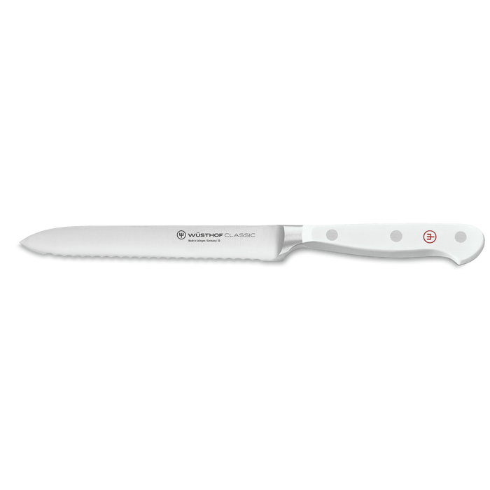 Classic Color Series 5" High Carbon Stainless Steel Serrated Utility Knife