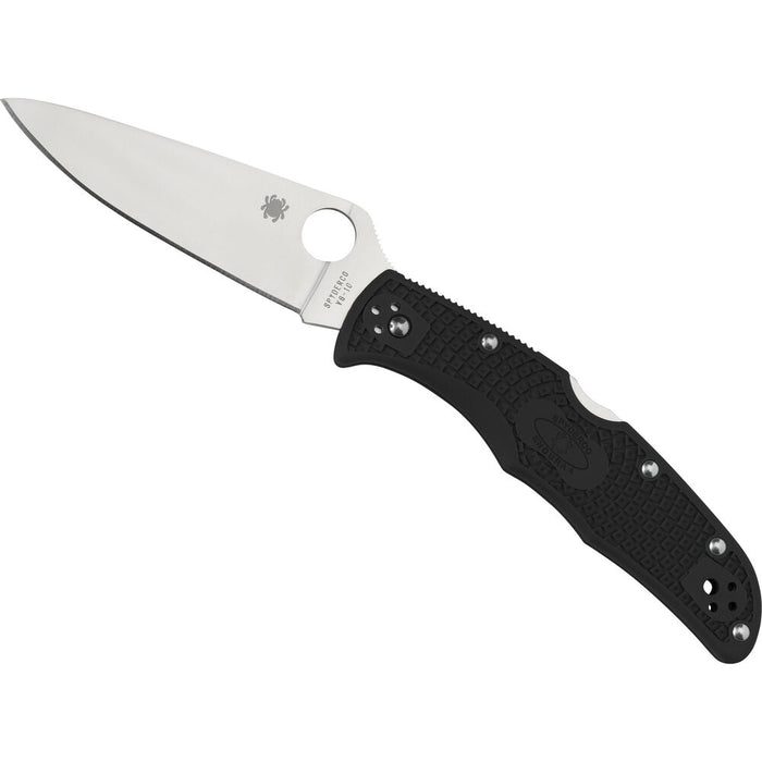 Spyderco Endura 4 Lightweight Folding Knife with 3.80" VG10 Satin Plain Blade