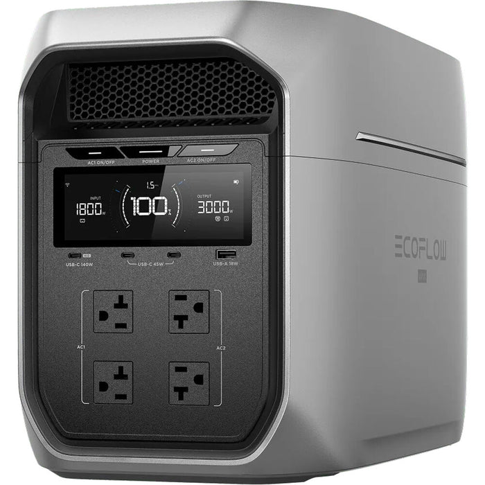EcoFlow DELTA 3 Max Portable Power Station for Home Power Backups and More