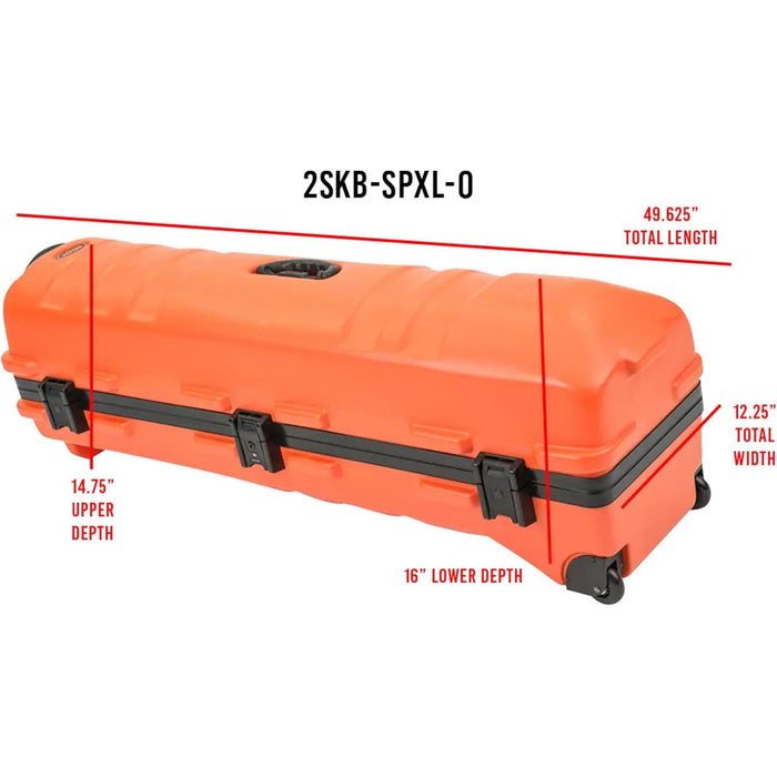 SKB Cases ATA Staff Pro XL Golf Hard Shell Travel Case | Compatible with Most Golf Bags