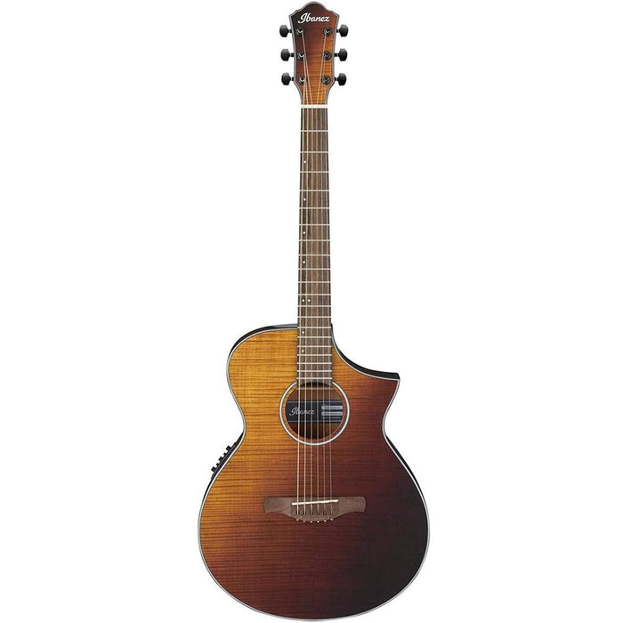 AEWC32FM 6-String Acoustic Electric Guitar with On-Board Tuner, Right-Handed