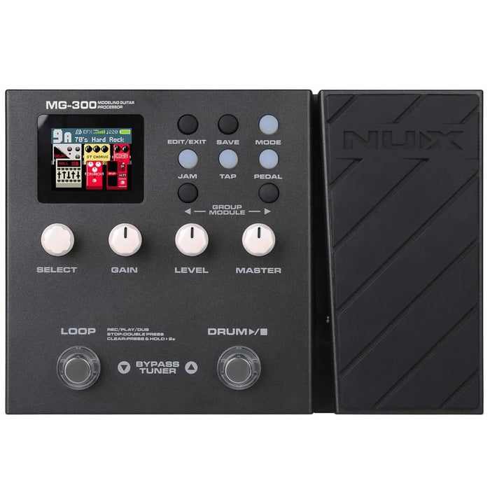 NUX MG-300 Multi-Effects and Modeling Processor for Guitars and Basses