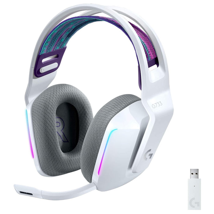 G733 LIGHTSPEED Wireless RGB Gaming Headset with PRO-G Audio Drivers