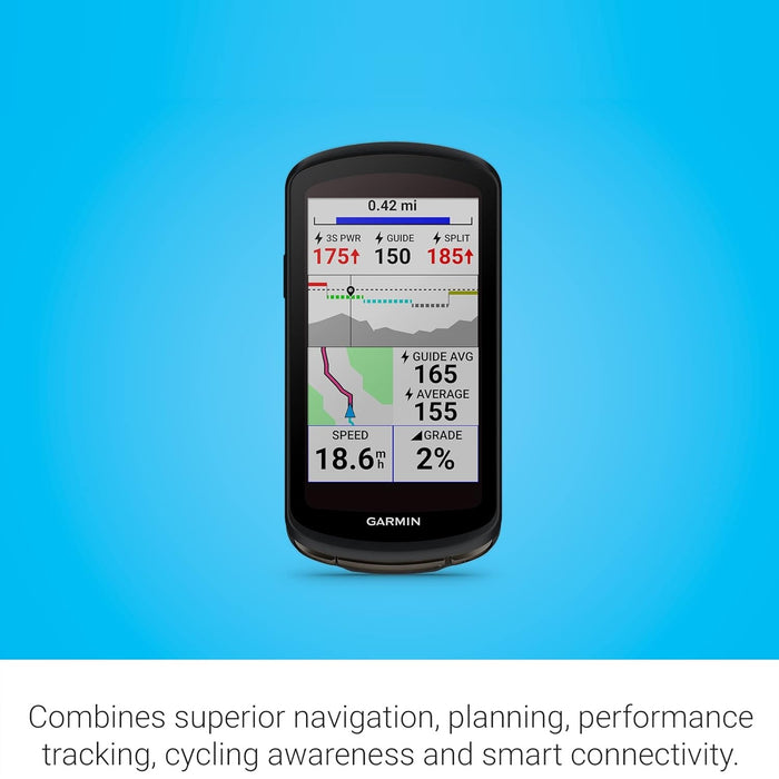 Edge 1040 Solar GPS Bike Computer with Solar Charging Capabilities