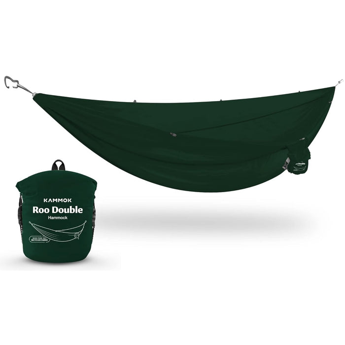 Roo Double Hammock with Stuff Sack | Durable & Waterproof | Great for Two People