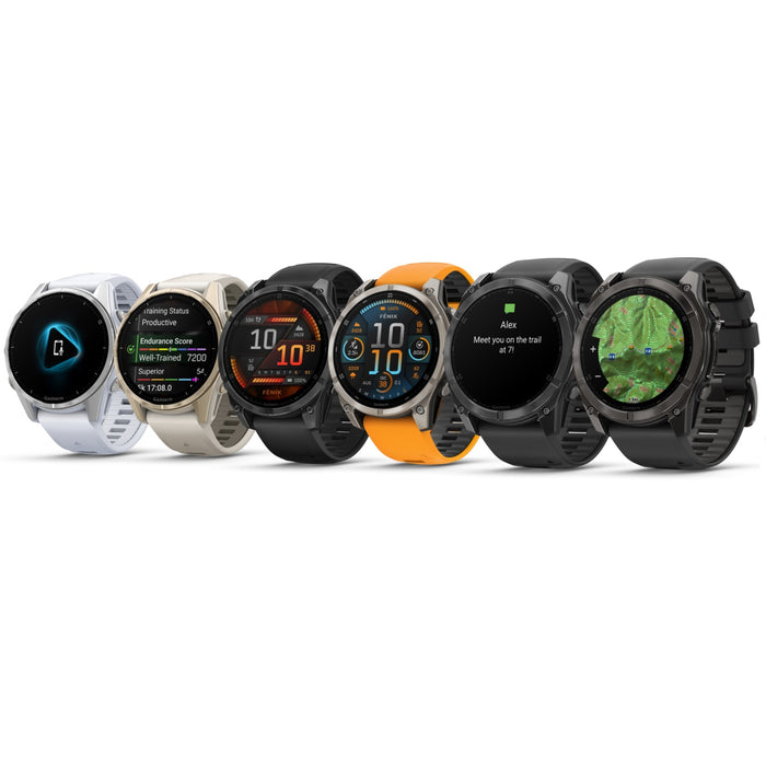 fenix 8/E Series Premium Multisport GPS Smartwatch