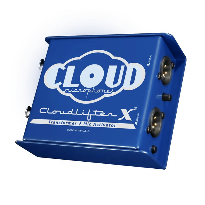 Cloud Microphones CL-X2 Transformer Mic Activator - Two Channel, Up to 36 dB or +12dB Attenuated