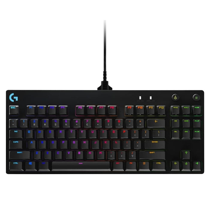 PRO Mechanical Wired Gaming Keyboard GX Blue Clicky Switch | RGB Backlit Keys