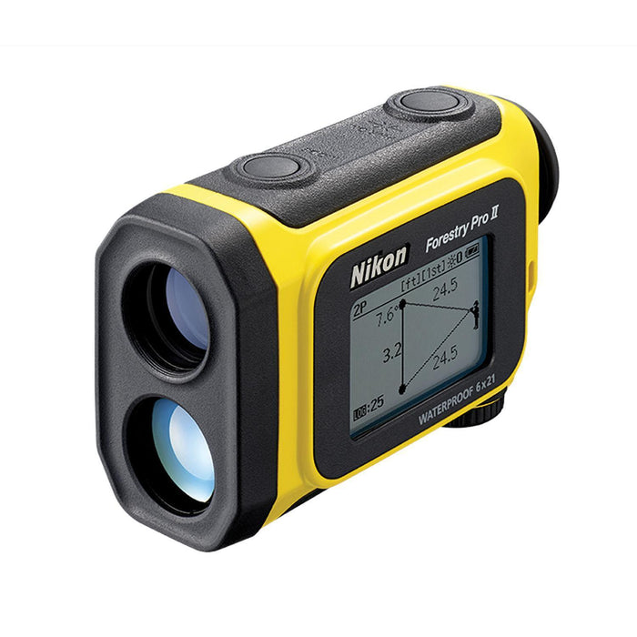 Nikon Forestry Pro II Laser Rangefinder with 3-Point Hypsometer and Dual LCD Display