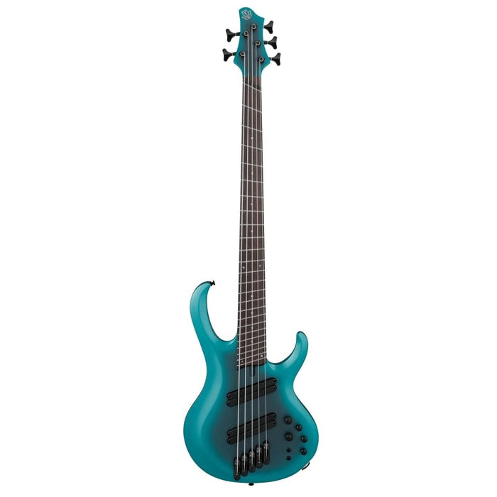 BTB605MS 5-String Multiscale Bass Guitar, Right, Cerulean Aura Burst Matte