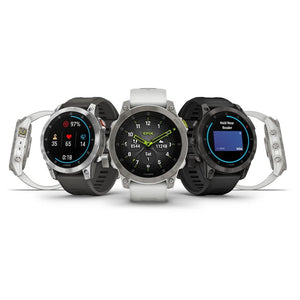 Garmin epix Sapphire (Gen 2) Adventure Smartwatch with 24/7 Health & Wellness Monitoring