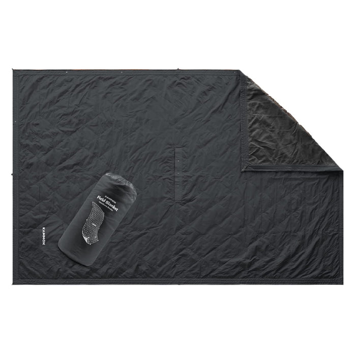 Field Blanket with Water Resistant Microfleece | Convertible and Wearable