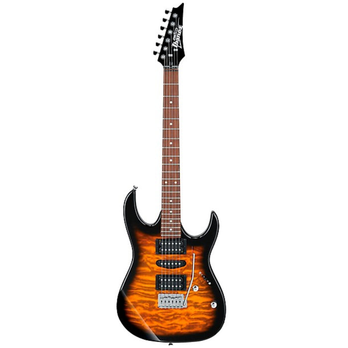 GIO GRX70QA Series 6-String Solidbody Electric Guitar, Right-Handed