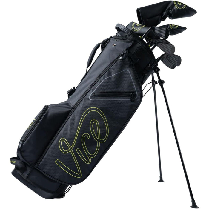 Vice Boost Starter Set Complete Golf Club Set with Bag for Beginners, Lime