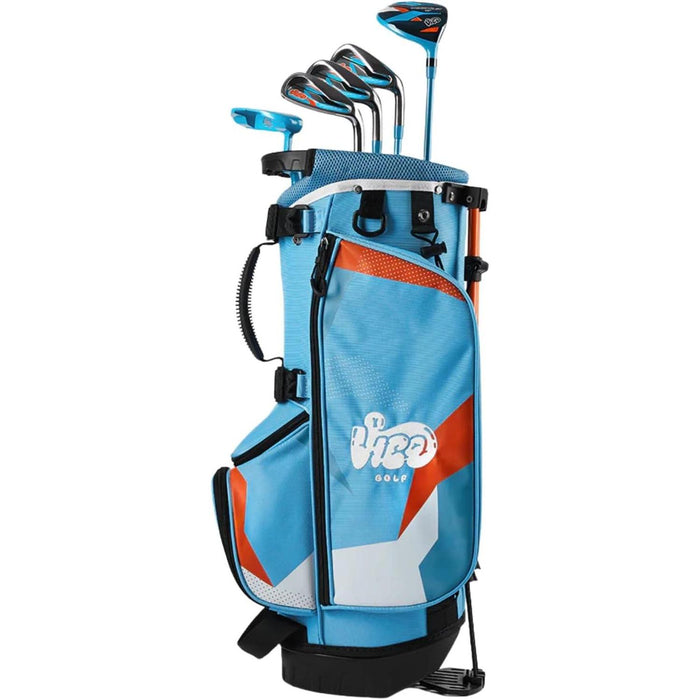 Vice Golf Junior 6-Piece Golf Club Set | Designed for Kids Ages 4-8 Years Old, Right-Handed