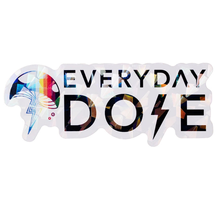 Decorative Everyday Dose Sticker | Great for Water Bottles, Laptops, & More