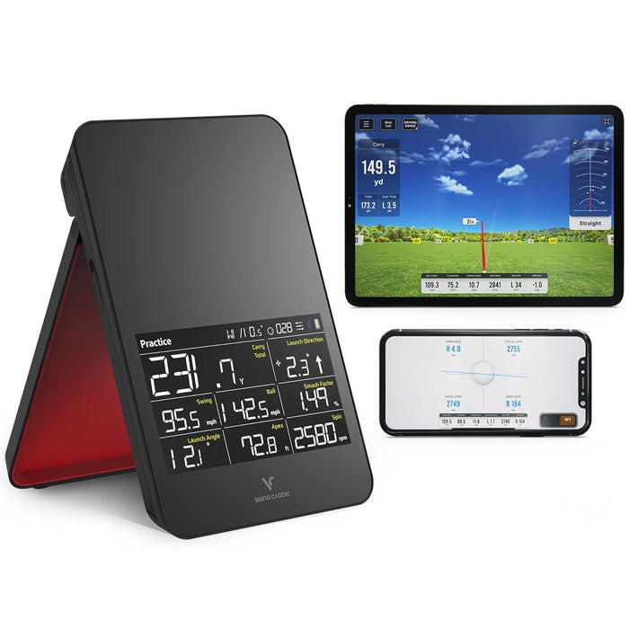 Voice Caddie SC4 PRO Golf Launch Monitor and 3D Driving Range Simulator