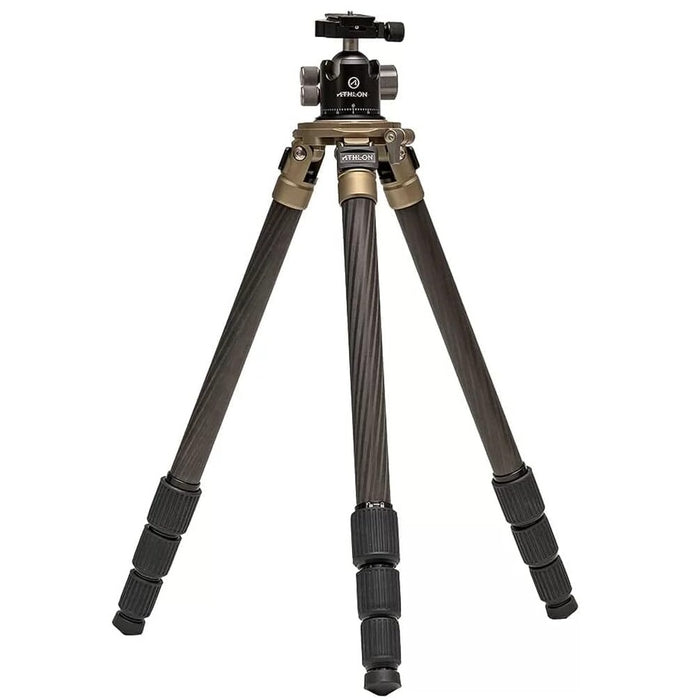 Midas 10-Layer Vibration-Dampening Carbon Fiber Tripods for Rifles and More