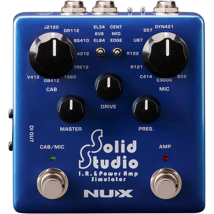 NSS-5 Solid Studio IR Loader and Power Amplifier Simulator Guitar Pedal