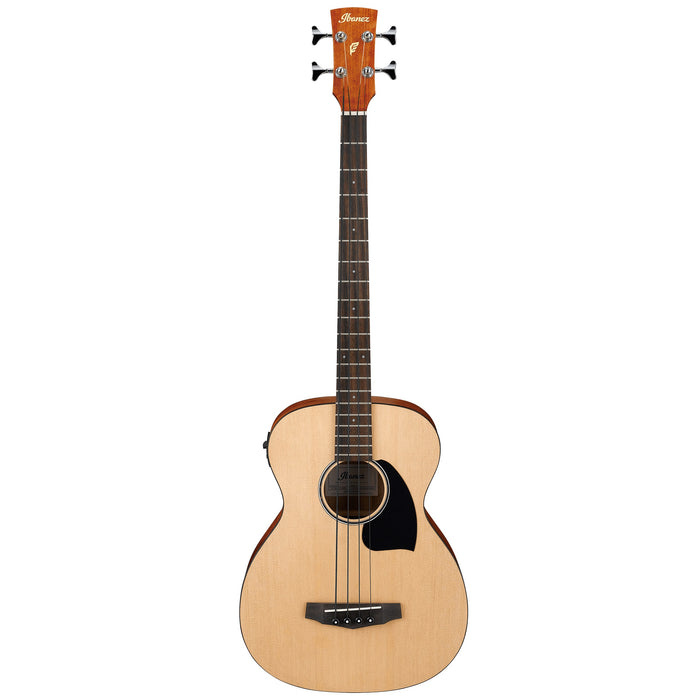 PCBE12 4-String Acoustic Bass Guitar, Right-Handed, Open Pore Natural